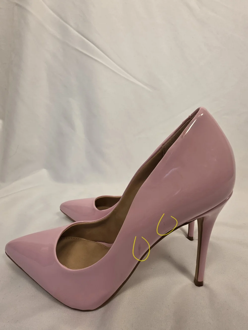 Steve Madden Pink Patent Vala Pumps - AS IS Size 7